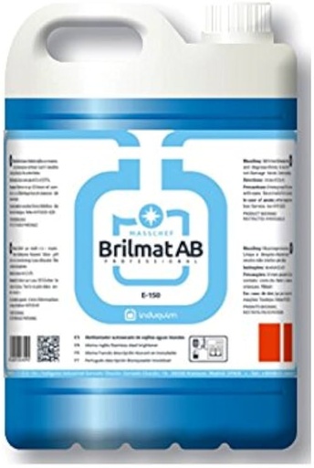 [T00281513001] BRILMAT AB ABRILLANTADOR AUTOSECADO DE VAJILLAS AGUAS BLANDAS 5 l. E-150