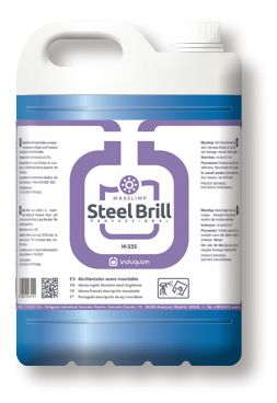 STEEL BRILL ABRILLANTADOR ACERO INOXIDABLE 5 l.