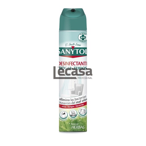 [1057082] Sanytol Ambientador Desinfectante para hogar y tejidos 300ml.