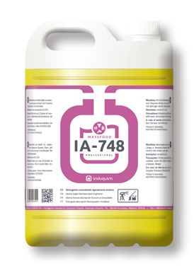 Detergente Concentrado Ligeramente Alcalino IA-748 Garrafa de 10L