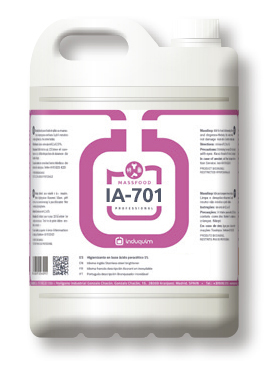 [T02892239001] Detergente Higienizante Clorado Espumante INDUQUIM IA-701 Garrafa 10L