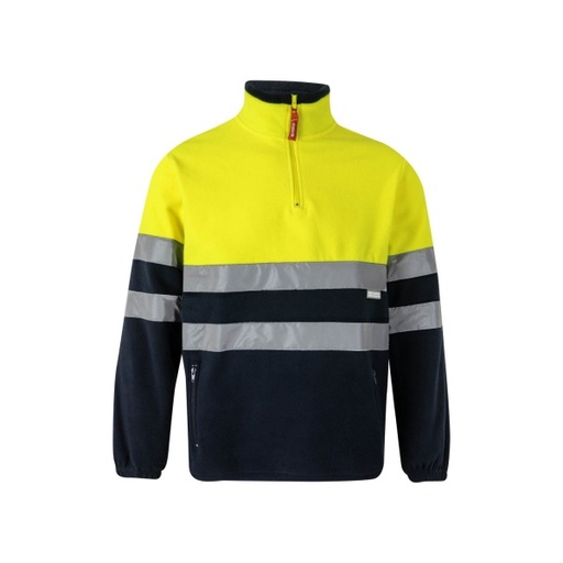 FORRO POLAR BICOLOR ALTA VISIBILIDAD