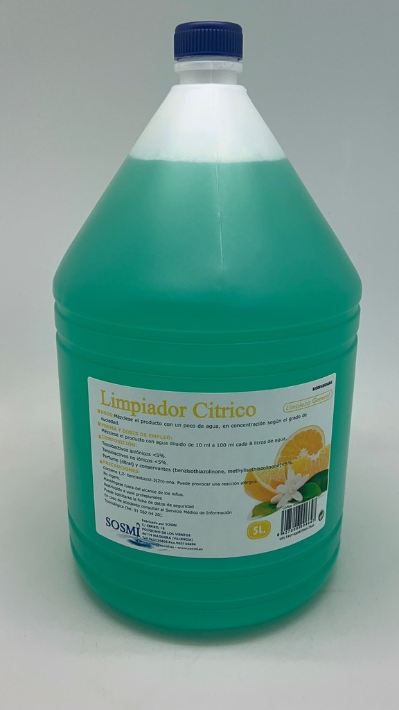 LIMPIADOR CITRICO 5L