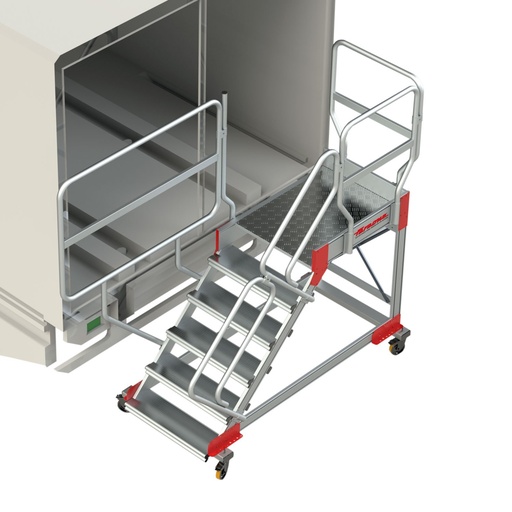 [SY-CA] Escalera para trailer o camiones frigoríficos SY-CA