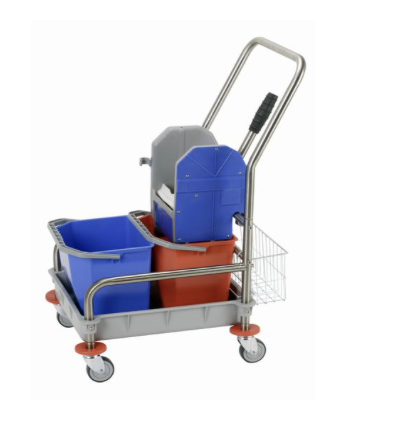 [MOD390] MOD 390 CARRO FREGADO FACIL 2X12 L