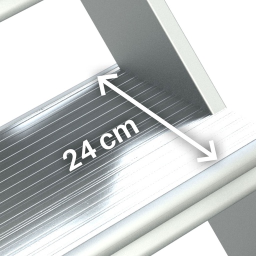[TSA-S45] TSA-S45 Opcional peldaño de 24 cm con 45º de inclinación.