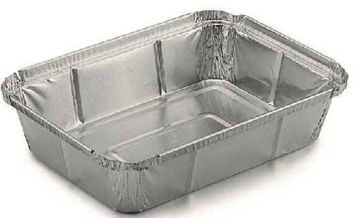 Bandeja rectangular Aluminio 192x140 mm 600 cc  PACK 100 UDS ALBAR0000002
