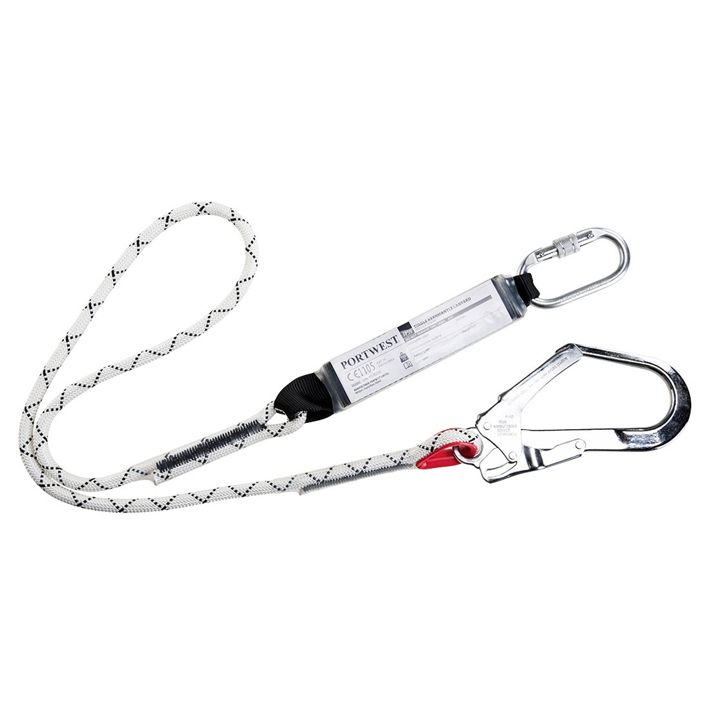 FP56 - Línea de amarre Kernmantle sencilla con absorbedor