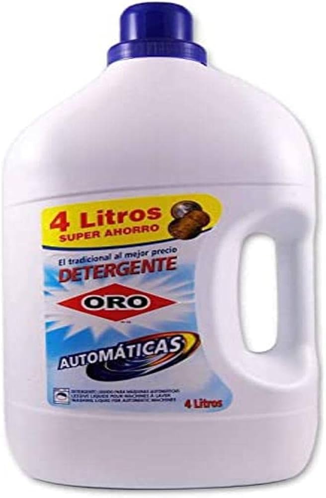 DETERGENTE AUTOMATICAS ORO 4L CAJA 3 UDS
