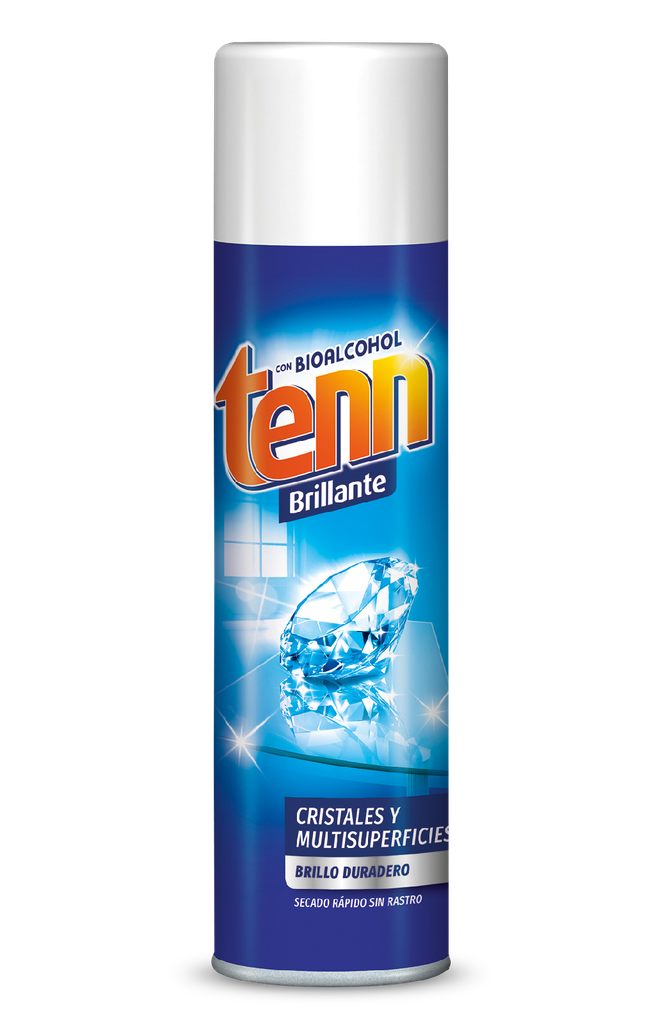 TENN LIMPIADOR BRILLANTE CRISTALES Y SUPERFÍCIES SPRAY 500ML