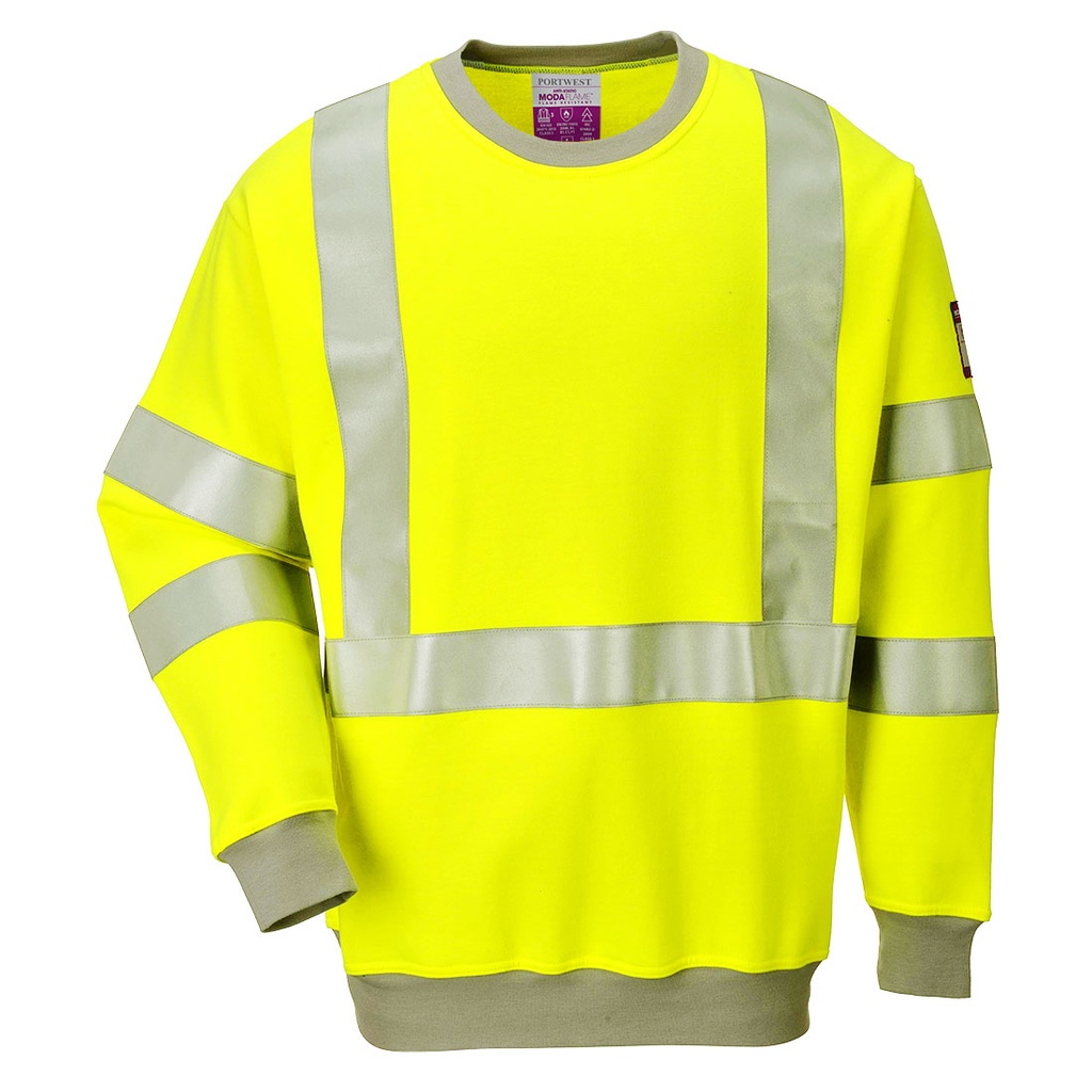 FR72 - Sudadera FR Modaflame Anti-Static Hi-Vis 