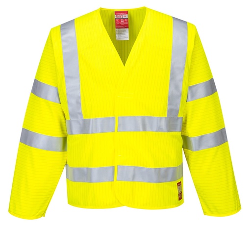 FR85 - Chaqueta de alta visibilidad, antiestática - Resistente a la llama 