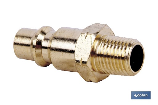 [09000058G] CONECTOR AIRE MACHO 1/4 GRAN CAUDAL