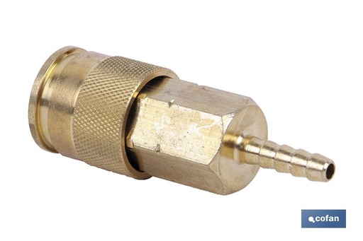 [09000080G] ENCHUFE RAPIDO ESPIGA TUBO 13 MM GRAN CAUDAL