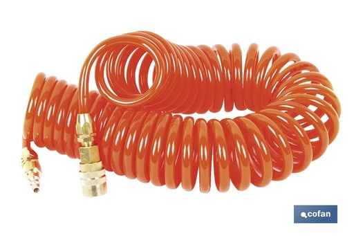 [09000955] ESPIRAL 7,5MTS. R-1/4 MANGUERA AIRE 8X12