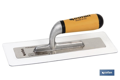 [09517196] LLANA PROFLEX POLICARBONATO ACERO INOX + ALUMINIO MANGO BI-COMPONENTE 280X115X1,5