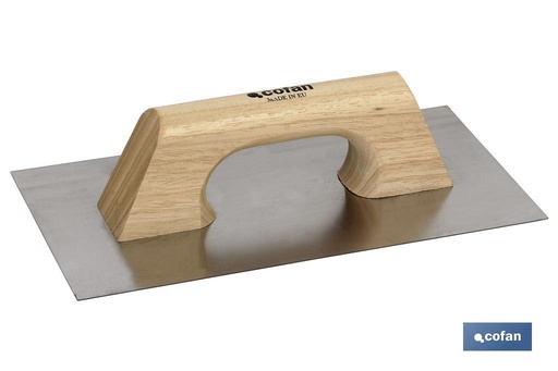 [09517197] LLANA LISA INOX MANGO MADERA 300X150X0,6