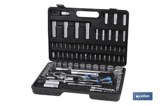 [14009011] MALETÍN 94 PCS STANDARD 1/4 Y 1/2