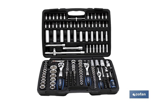 [14009017] MALETIN 171 PCS PROFESIONAL 1/2, 3/8 Y 1/4
