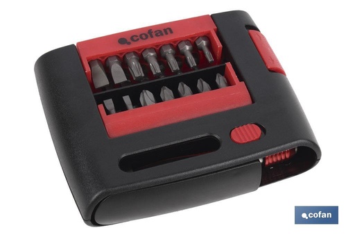 [14009032] SET PUNTAS ADAPTADOR PH, PZ, TORX, SL  (15 pcs.)