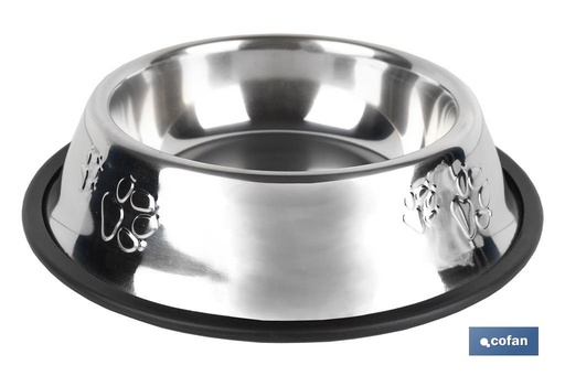 [41003227] COMEDERO BEBEDERO ACERO INOXIDABLE 17,5 X 5,4 CM