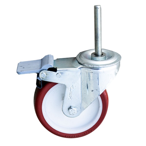 [R125]  R125 | Rueda para Andamio RAPIDO160/160-S Rueda de 12,5 cm. y freno. 