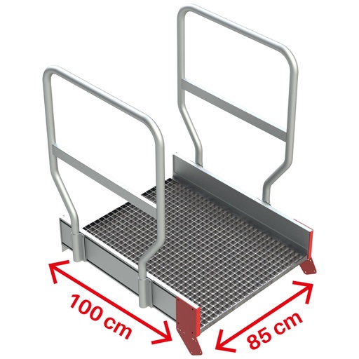 [SGE-PLA-85] SGE-PLA-85 | Plataforma de trabajo para entreplantas y altillos 85x100 cm.
