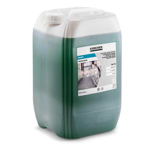 [6.295-408.0] Floorpro Detergente Para Fregadora Para La Limpieza De Escaleras Mecánicas, Neutro Rm 758 De 20 Litros, Ref. 6.295-408.0