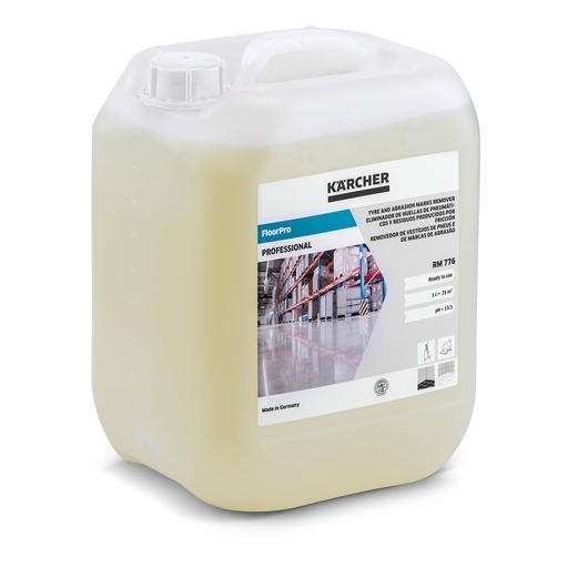 [6.295-545.0] Floorpro Agente Eliminador De Marcas De Abrasión Y Neumáticos Rm 776 De 10 Litros, Ref. 6.295-545.0