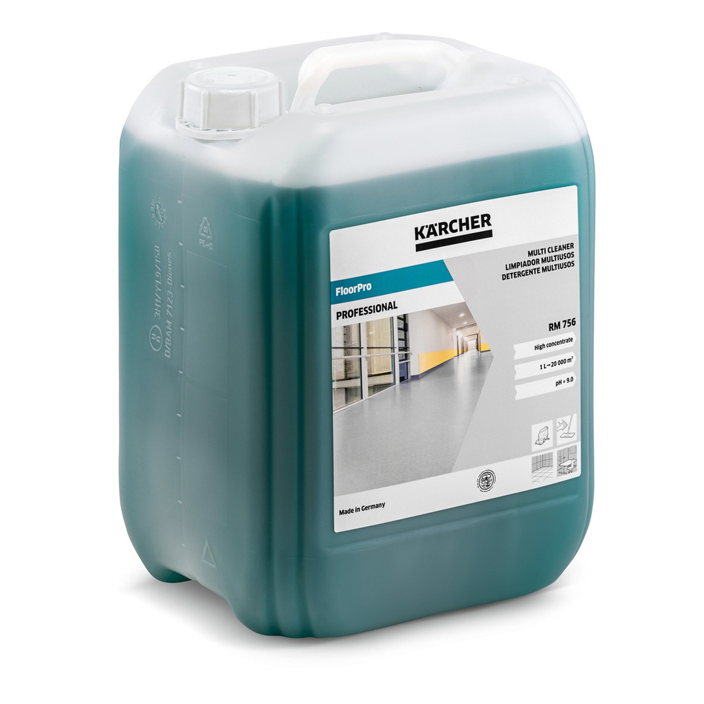 Limpiador Floorpro Multi Rm 756 De 10 Litros, Ref. 6.295-914.0